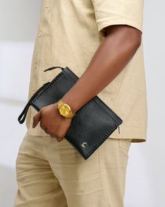 Men’s Leather Clutch