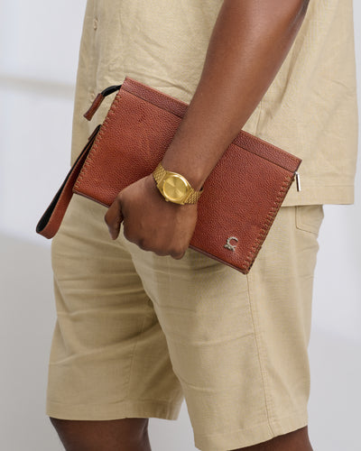 Men’s Leather Clutch